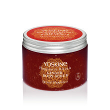 Yoskine, Happiness Rituals, Ghimbir, Decojire, Exfoliant de corp, 300 ml