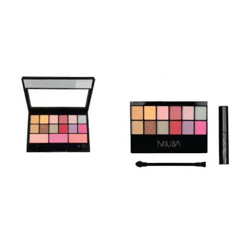 Mascara, Nouba, Multi-use, Face Palette, 12 Shades, Volum