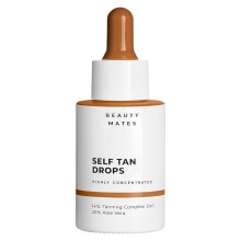 Vegan Tan, Dark Tan, Hidratează, Picături autobronzante de față, 30 ml