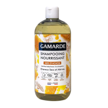 Șampon pentru tratamentul părului, Gamarde, Bio, Miere de acacia, Hrănitor de păr uscat și deteriorat, 500 ml