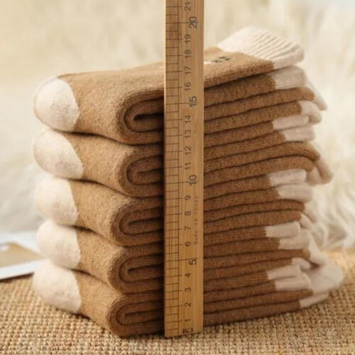 Camel Wool Socks Men's Winter Warm Outdoor Socks 2