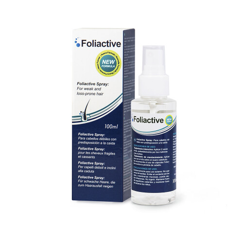 Tratament cu spray de păr, 500 Cosmetics, Foliactive, Anticădere păr, 100 ml