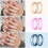 Silicone Wedding Ring for Women 3mm Thin Braided Band Size 8