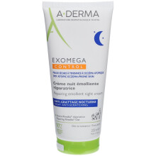 A-Derma Exomega Control Emollient Night Cream For Face 200 ml