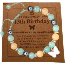 Girls' Birthday Bracelet for Ages 6-13, Gift for Daughter