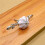 Ceramic Knobs Blue White 41mm for Cabinet Drawer 1