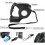 Dog Retractable Leash with Flashlight and Garbage Bag 3