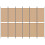 VidaXL vidaXL 6-Panel Room Divider Beige 300 x 220 cm Fabric 2