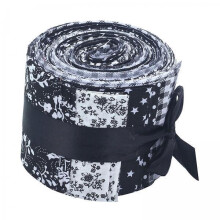 Jelly Roll Cotton Craft Fabric Rolls 2.4 Inch 40 Pieces