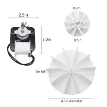 Bathroom Exhaust Fan Motor Kit for Broan SM550 50 CFM