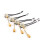 Pull Chain Switch for Ceiling Fan Lamp 4Pcs 250V 1