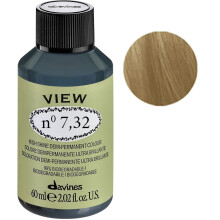 Vopsea de păr demi-permanentă, Davines, View, 7.32, 60 ml