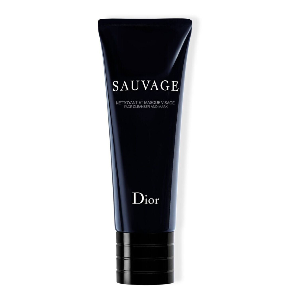 Photos - Facial Mask Christian Dior Sauvage Cleanser Cream Mask For Face 120 ml 