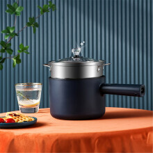 Electric Hot Pot Dark Blue Multifunctional