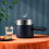 Electric Hot Pot Dark Blue Multifunctional 1