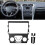 2 Din Car Stereo Dash Panel Frame for Ford Fusion Mondeo 1