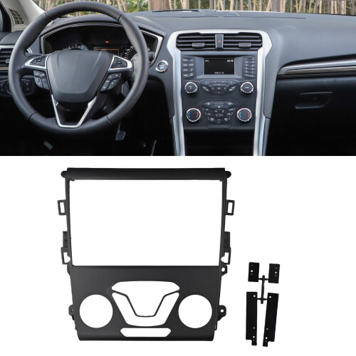 2 Din Car Stereo Dash Panel Frame for Ford Fusion Mondeo