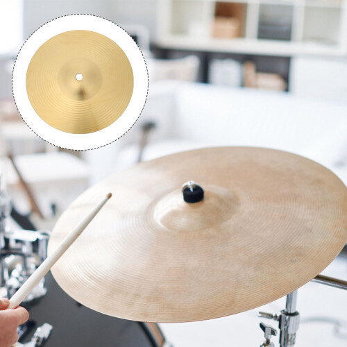 Brass Cymbal Set Golden Finish 1 Set 2