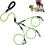 Nylon Reflective Dog Leash with Handle Padded Grip and 2