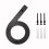 Modern Matte Black 3D House Numbers 5 Inch 1