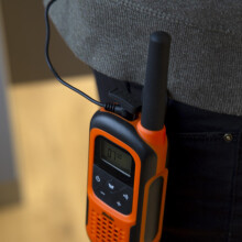 Two-Way Radio Earpiece Set, VOX & PTT Compatible