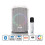 Bluetooth Karaoke System with Wireless Mic and LED Lights 2