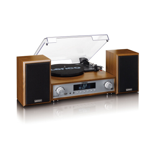HiFi Stereo System with Record Player, Bluetooth, DAB+ Radio 2
