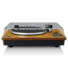 Bluetooth Turntable with USB Encoding, Built-In Speakers
