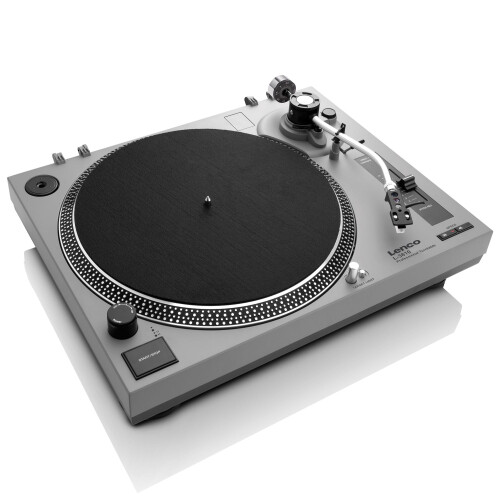 Direct Drive Turntable with USB Recording, Grey