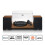 Record Player with Bluetooth, Built-In Amp, 2 Speakers 1