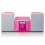 Pink Micro Stereo Set with CD Player and FM Radio 10
