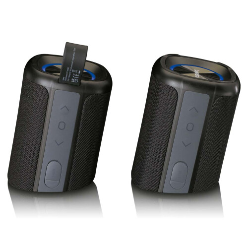 TWS Bluetooth 5.0 Waterproof Speakers, 2x10W, IPX7 2