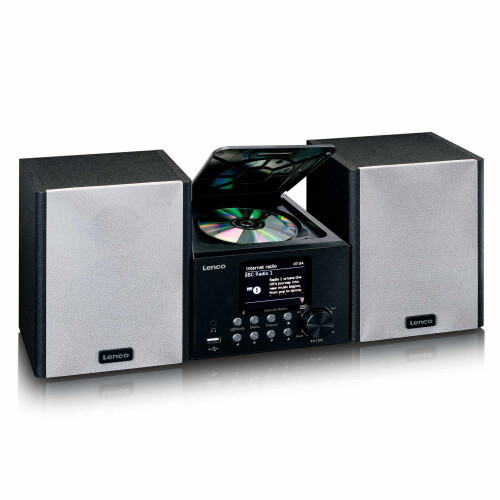 Internet/DAB+ Radio Bluetooth CD MP3 Player, Black 1