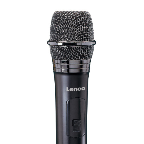 Wireless Microphone with 6.3mm Receiver, Battery Powered