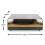 Bluetooth Record Player with Dual Wood Speakers, Auto-Stop 8