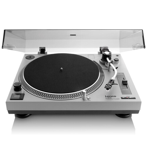 Direct Drive Turntable with USB Recording, Grey 1