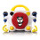 Kids Portable Bluetooth CD Player with 2 Mics & Antishock 6