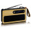 Portable DAB+/FM Radio with Bluetooth, Bamboo, Black 4