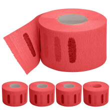 Disposable Barber Neck Strips Stretchy Paper 5 Rolls