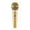 Dummy-Mikrofone, Karneval, realistische Requisiten,-Gold 1