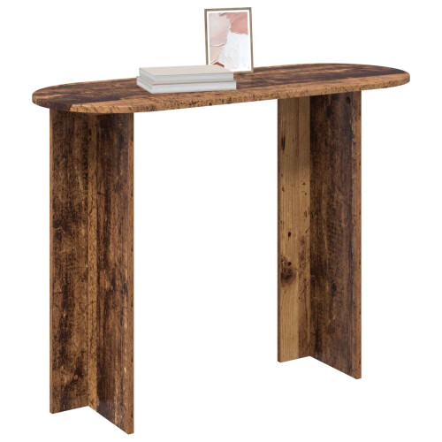 VidaXL vidaXL Console Table Old Wood 100 x 39.5 x 75 cm Engineered Wood 1