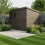 8x7 Pent Composite Shed Tanalised (Single Door, With Windows) 1