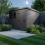 8x7 Pent Composite Shed Tanalised (Single Door, With Windows) 3
