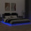 VidaXL vidaXL Bettgestell mit Kopfteil Schwarz Eichen-Optik 180 x 200 cm 2
