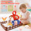 deAO Toys Plush Barn with Stuffed Farm Animals 5
