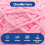 Chenille Blanket Yarn Pink 0.22 lb 3