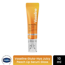 Vaseline Gluta-Hya Lip Serum Gloss Juicy Peach Hydrating Moisture Care, 10ml