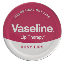 Vaseline Lip Therapy Rosy Lips 20gm Petroleum Jelly Tinted Lip Balm, 8 Pack