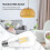 Rattan Dome Pendant Light Dimmable 3