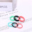 Silicone Wedding Ring for Women 3mm Thin Braided 6 Pack 6